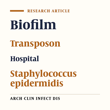 Biofilm Producing Staphylococcus epidermidis Strains Isolated From Clinical Samples in Tehran, Iran