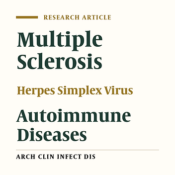 Prevalence of Herpes Simplex Virus Infection in Patients With Relapsing-Remitting Multiple Sclerosis: A Case-Control Study in the North of Iran