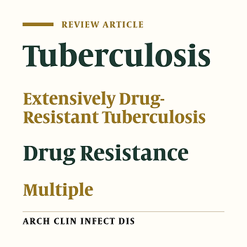 Extensively Drug-Resistant Tuberculosis: A Review Article
