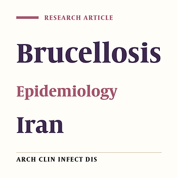 Epidemiological Characteristics of Human Brucellosis in Shahin Dezh, Western Azarbaijan, Iran, 2008-2012