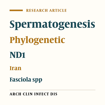 Identification of Fasciola spp. in the East of Iran, Based on the Spermatogenesis and Nuclear Ribosomal DNA (ITS1) and Mitochondrial (ND1) Genes