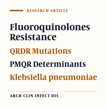 The Impact of Mutations in Topoisomerase Genes and the Plasmid-Mediated Quinolone Resistance (PMQR) Determinants on the Resistance to Fluoroquinolones in Klebsiella pneumoniae