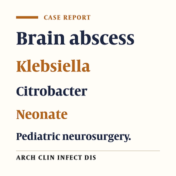 Brain abscess following meningitis in a neonate: report of three cases