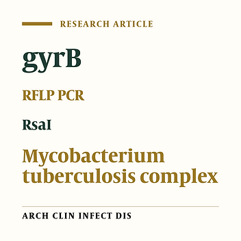 Detection of Mycobacterium Tuberculosis Complex by gyrB PCR in Patients with Clinical Suspicious of Tuberculosis in Mazandaran, Iran