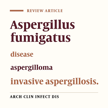 The Spectrum of Diseases Caused by Aspergillus fumigates