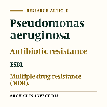 Detection of ESBLs and MDR in Pseudomonas aeruginosa in a Tertiary-Care Teaching Hospital