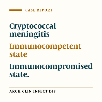 Cryptococcal Meningitis Relapse in an Iimmunocompetent Patient