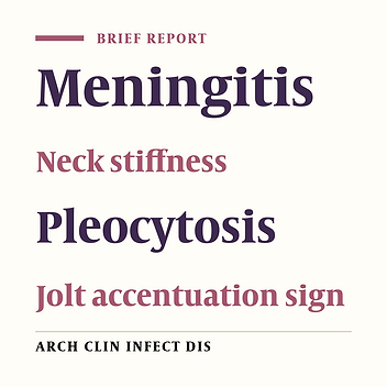 Jolt Accentuation of Headache in Diagnosis of Acute Meningitis