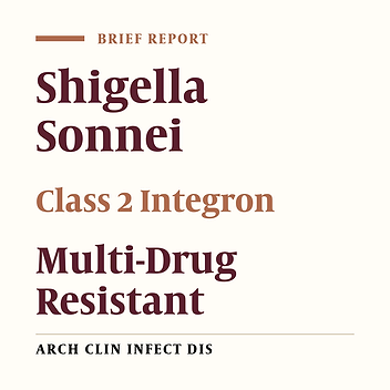 Occurrence of Class 2 Integrons Among Multi-Drug Resistant Shigella Sonnei Isolated from Tehran, Iran in 2005