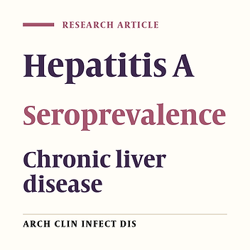 Prevalence of Hepatitis A in Iranian Patients with Chronic Liver Disease