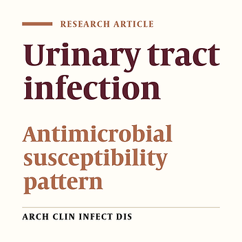 Prevalence of Urinary Tract Pathogens and Antimicrobial Susceptibility Patterns in Children at Hospitals in Iran