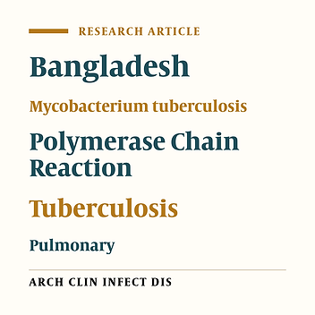 Rapid Diagnosis of Pulmonary Tuberculosis From Sputum by Polymerase Chain Reaction