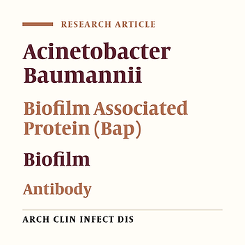 Confrontation with Acinetobacter Baumannii by Exploiting its Biofilm: An Insight to Vaccine Development