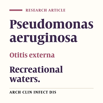 Pseudomonas Aeruginosa Isolated from Otitis Externa Associated with Recreational Waters in Some Public Swimming Pools in Tehran