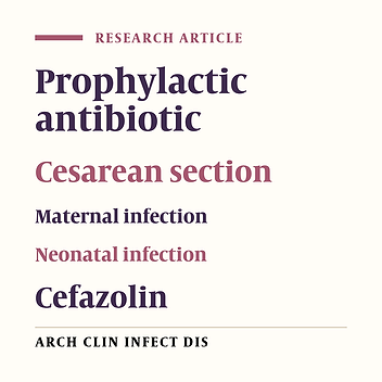 Timing of Prophylactic Antibiotic Administration in Term Cesarean Section: A Randomized Clinical Trial