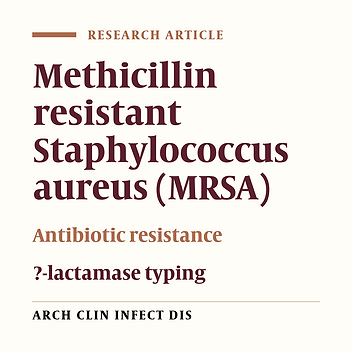 ?-Lactamase Typing by Substrate Hydrolysis in Clinical Isolates of Methicillin Resistant Staphylococcus Aureus