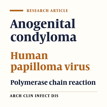 Study of Human Papilloma Virus in Anogenital Condylomas by PCR Method