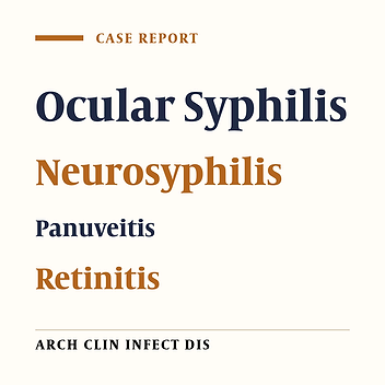 Syphilitic Retinitis and Panuveitis in an Immunocompetent Patient