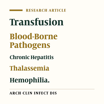 Prevalence of Hepatitis C Virus, Hepatitis B virus, Human Immunodeficiency Virus and Related Risk Factors Among Hemophilia and Thalassemia Patients in Iran