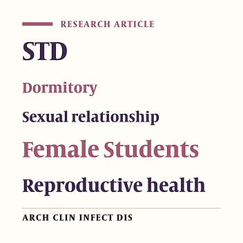 Knowledge and Attitudes of Female Students Who Live in Tehran Dormitories, Towards STDs and Sexual Relationship