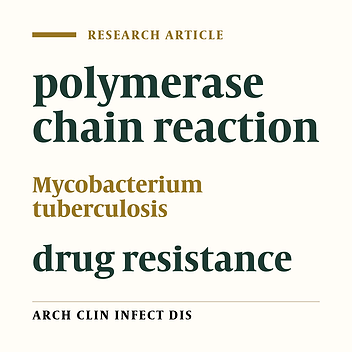 Comparison of polymerase chain reaction single-strand conformation polymorphism with DNA sequencing to detect drug resistance of mycobacterium tuberculosis isolates