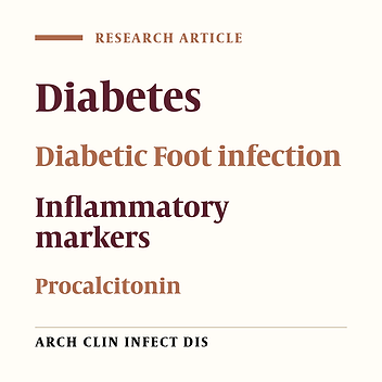 Procalcitonin in Diagnosing the Diabetic Foot Infection
