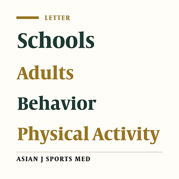 Can Schools Play a Role in Increasing Physical Activity in Parents and Teachers? A New Approach for Behavior Internalization in Adults
