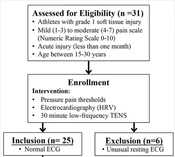 Cover image of the article: Changes in Heart Rate Variability During Low-Frequency Transcutaneous Electrical Nerve Stimulation in Athletes with Acute Musculoskeletal Injury