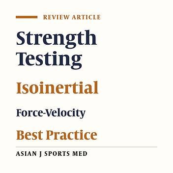 Good Practice Rules for the Assessment of the Force-Velocity Relationship in Isoinertial Resistance Exercises
