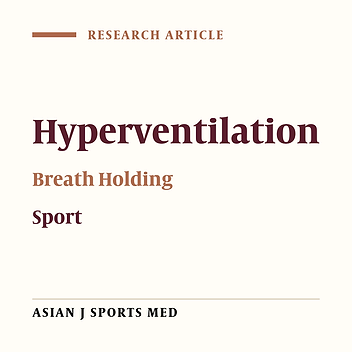 The Influence of Different Modes of Ventilation on Standing Balance of Athletes