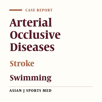 Stroke in a Young Swimmer