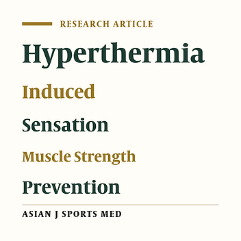 Prophylactic Effects of Sauna on Delayed-Onset Muscle Soreness of the Wrist Extensors