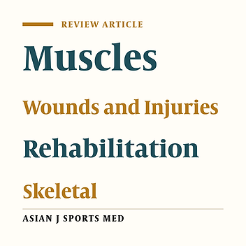 Hamstring Muscle Injuries, a Rehabilitation Protocol Purpose
