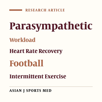 Cardiac Parasympathetic Reactivation in Elite Soccer Players During Different Types of Traditional High-Intensity Training Exercise Modes and Specific Tests: Interests and Limits