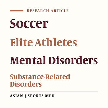 Are Level of Education and Employment Related to Symptoms of Common Mental Disorders in Current and Retired Professional Footballers?