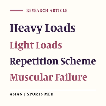 A Comparison of Increases in Volume Load Over 8 Weeks of Low-Versus High-Load Resistance Training