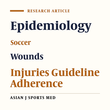 Injuries, Matches Missed and the Influence of Minimum Medical Standards in the A-League Professional Football: A 5-Year Prospective Study