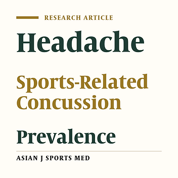 The Prevalence of Headache Among Athletic University Students