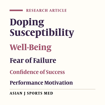Health Psychological Constructs as Predictors of Doping Susceptibility in Adolescent Athletes
