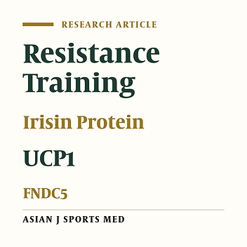 Can Resistance Exercise Alter Irisin Levels and Expression Profiles of FNDC5 and UCP1 in Rats?