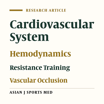 Acute Cardiovascular and Hemodynamic Responses to Low Intensity Eccentric Resistance Exercise with Blood Flow Restriction