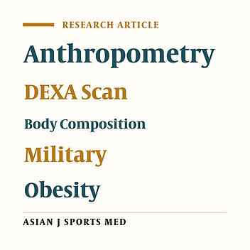 How Accurate Are the Anthropometry Equations in in Iranian Military Men in Predicting Body Composition?