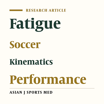 Bilateral Leg Differences in Soccer Kick Kinematics Following Exhaustive Running Fatigue