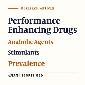 The Prevalence and Characteristics of Performance-Enhancing Drug Use Among Bodybuilding Athletes in the South of Iran, Bushehr