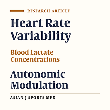 Determination of Lactate Thresholds in Maximal Running Test by Heart Rate Variability Data Set