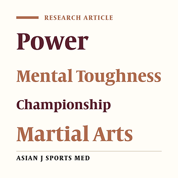 Comparison of Mental Toughness and Power Test Performances in High-Level Kickboxers by Competitive Success