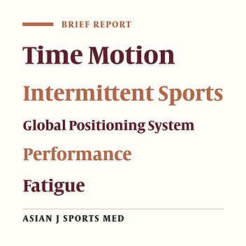 Repeated Acceleration Ability (RAA): A New Concept with Reference to Top-Level Field and Assistant Soccer Referees