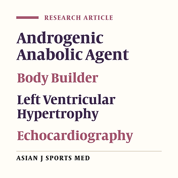 Echocardiographic Findings in Power Athletes Abusing Anabolic Androgenic Steroids