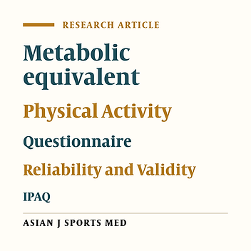 The Persian, Last 7-day, Long form of the International Physical Activity Questionnaire: Translation and Validation Study