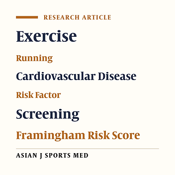 Exercise Effects on Risk of Cardiovascular Disease among Iranian Women